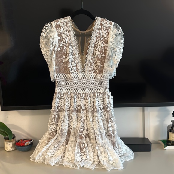 Bronx and Banco Dresses & Skirts - Bronx and Banco Worn once mini dress (wore it to my bridal shower)
